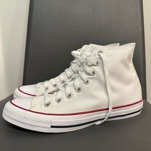 Converse White High-Top Sneakers
